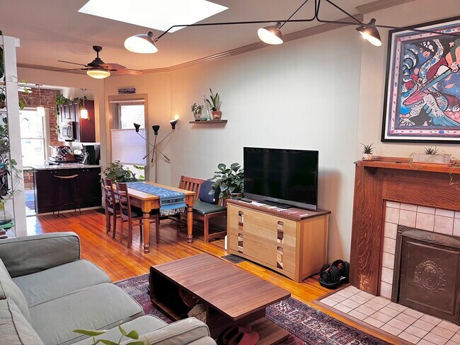 Living space from front - 3412 N Raleigh St