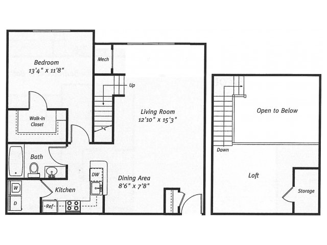 Floorplan - Residences at Westborough Station