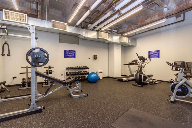 Gym on premises - 20 N State St