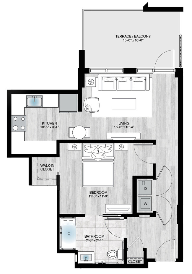 Floorplan - Vantage St. Pete