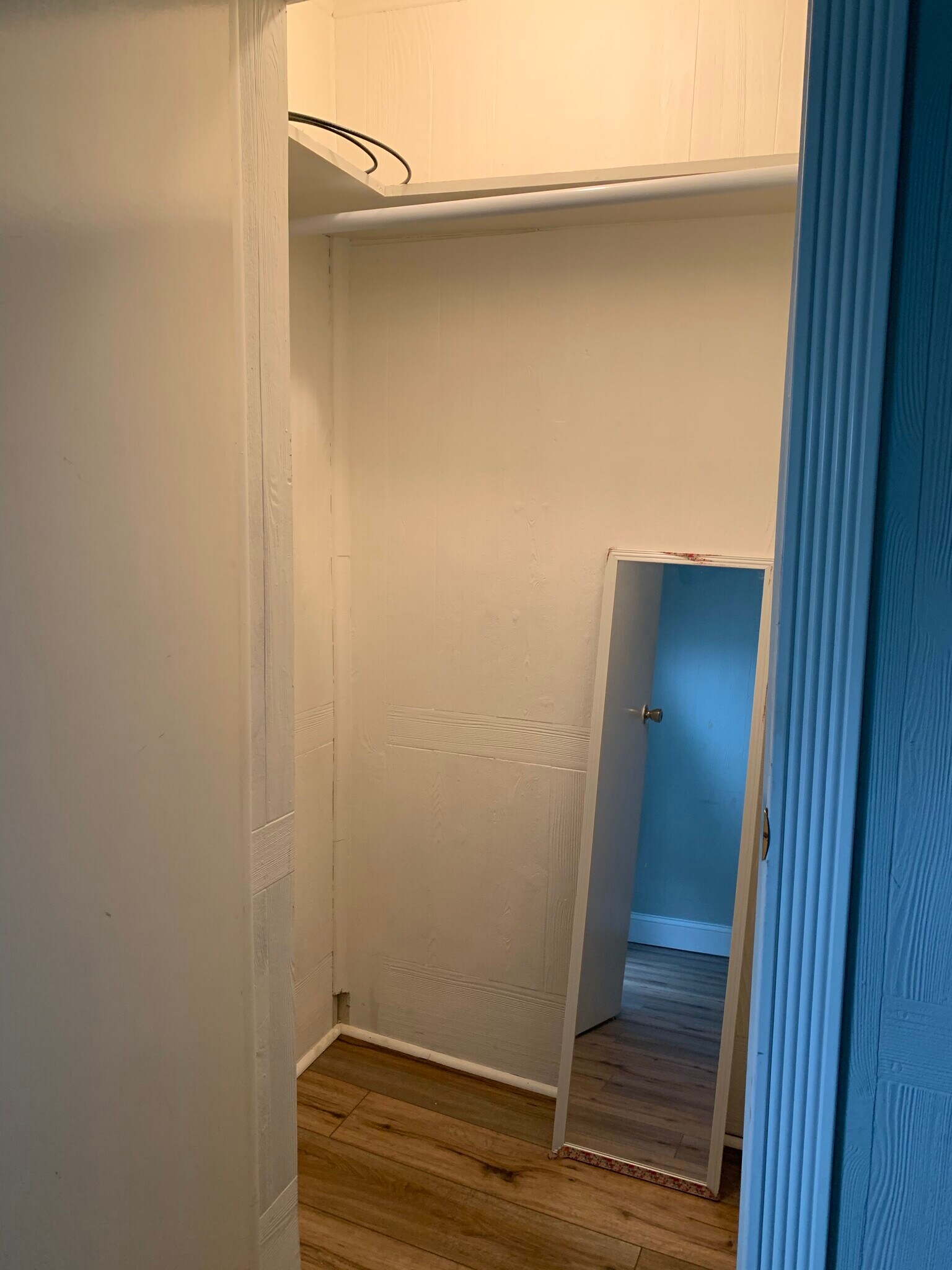 155 bedroom 3 closet with light/Second Floor - 155 Main St
