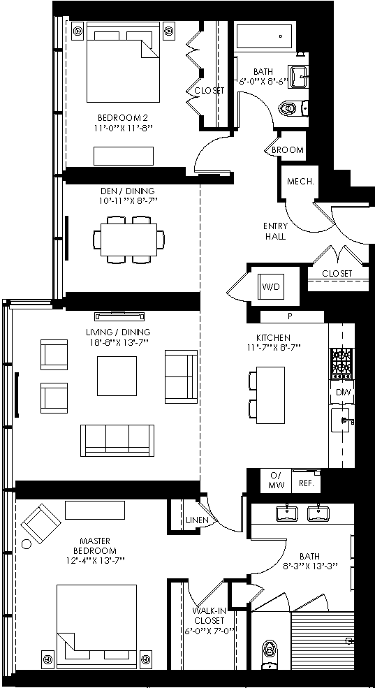 Floorplan - Apartments at Westlight