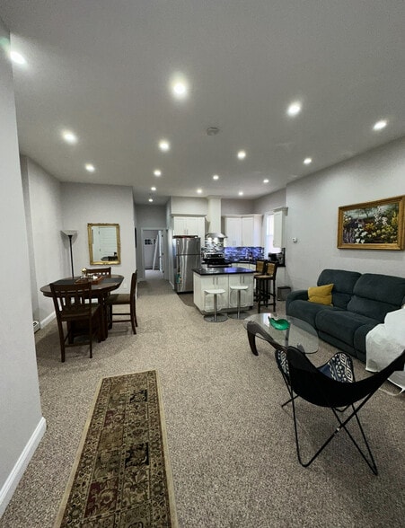 Living room space. Very cozy and homey feeling - 288 Hendrix St