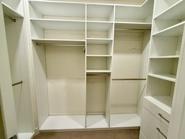 Closet in Master Bedroom - 204 Plum Tree St
