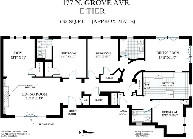 Floorplan - 173-181 N. Grove Ave.