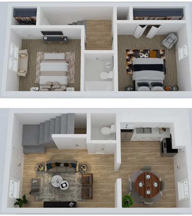Building Photo - Spacious, affordable two bedroom townhouse...