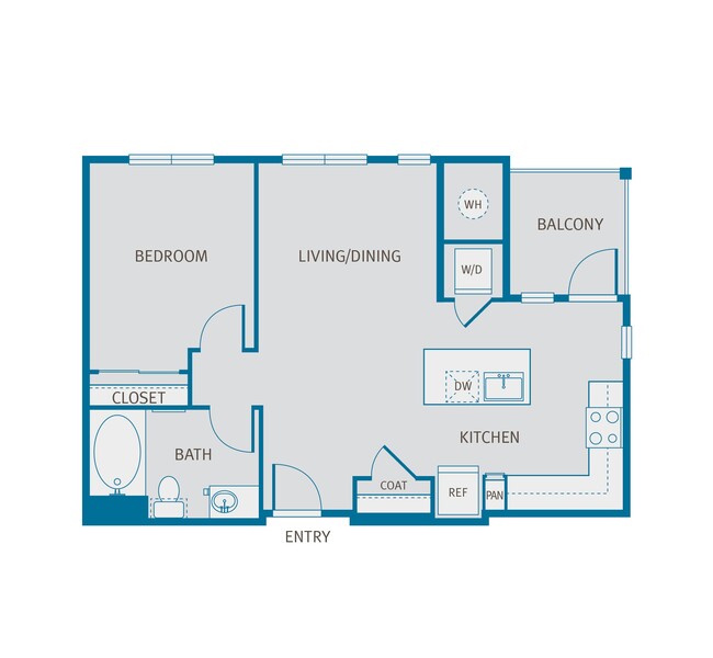 Floorplan - 4400 Syracuse