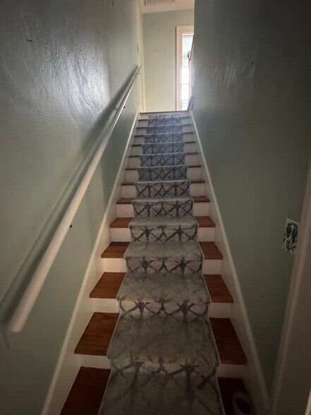 Stairs to second floor - 17 8th Ave