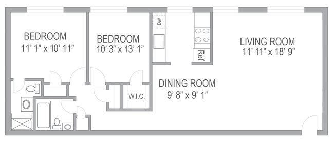 Floorplan - Columbia Park