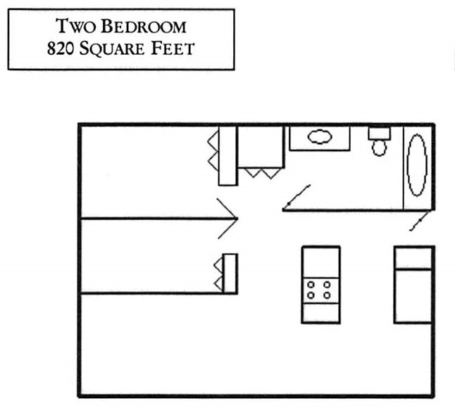 Floorplan - Majestic View Apartments