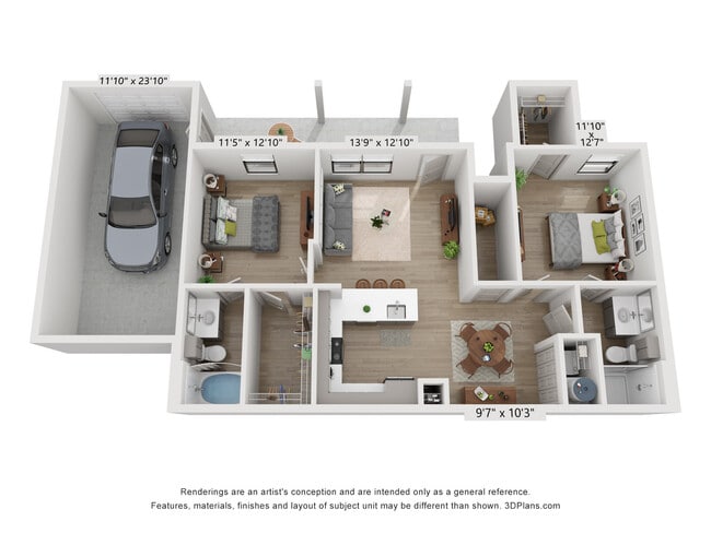 Floorplan - Emerson Wells Branch