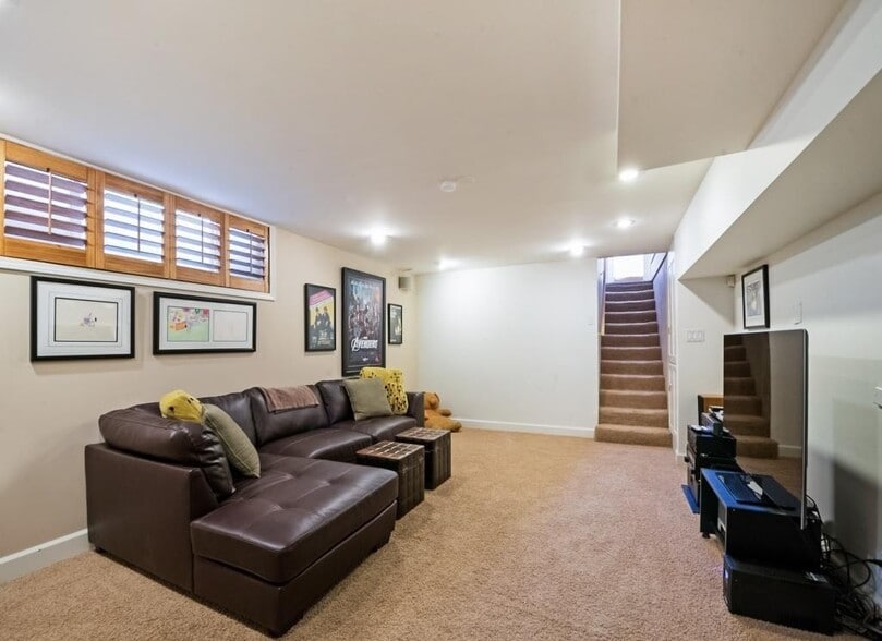 Downstairs Family Room - 866 S 2300 E