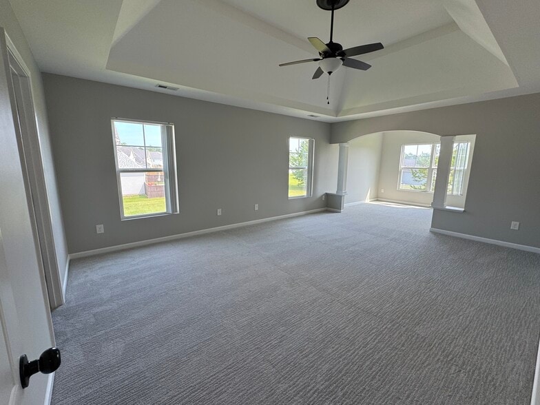 master bedroom and sitting area - 100 Pine Lakes Drive