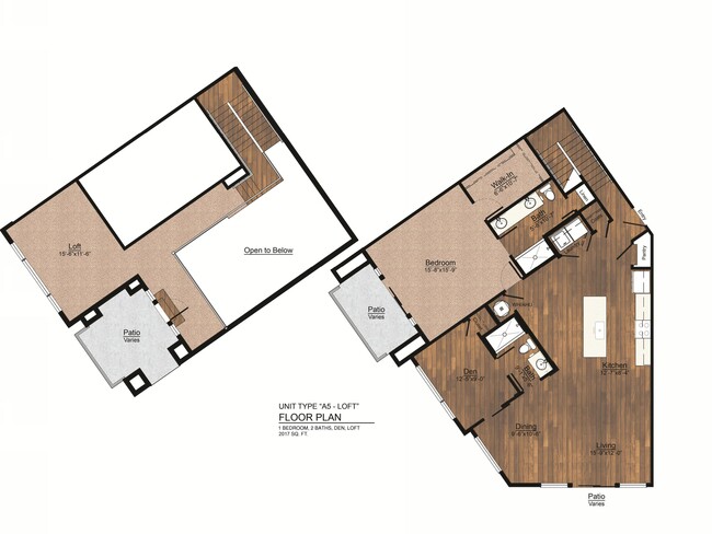 Floorplan - The Royale at CityPlace