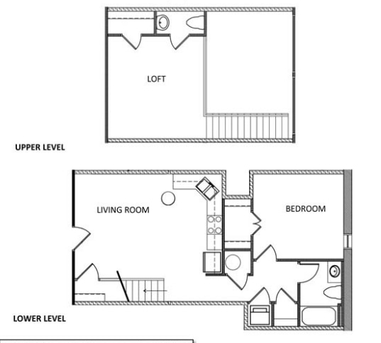 1BR/1.5BA - The Hancock Building