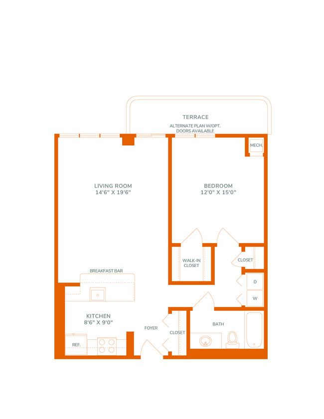 Floorplan - The Paramount