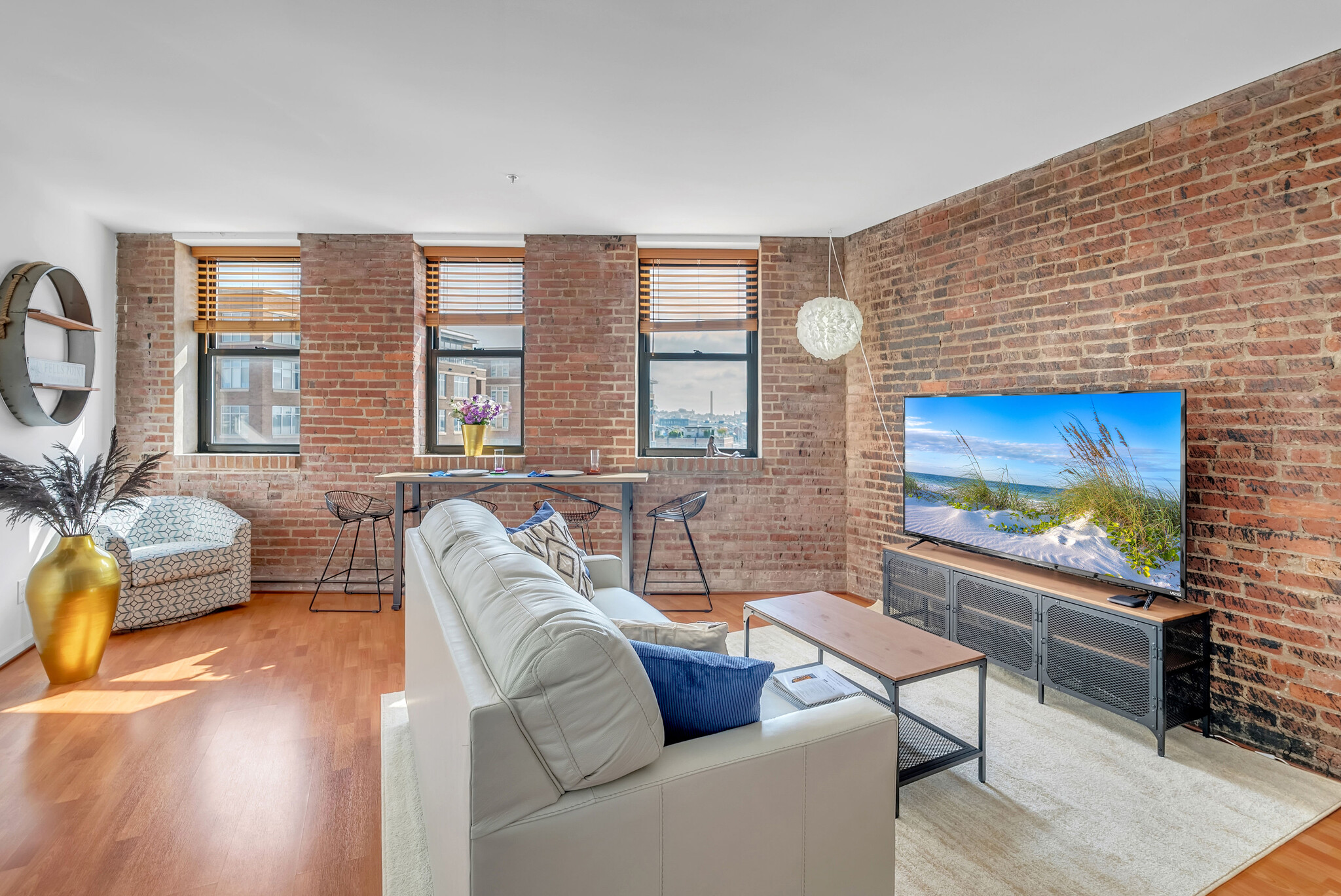 Downstairs living room. - 1000 Fell St