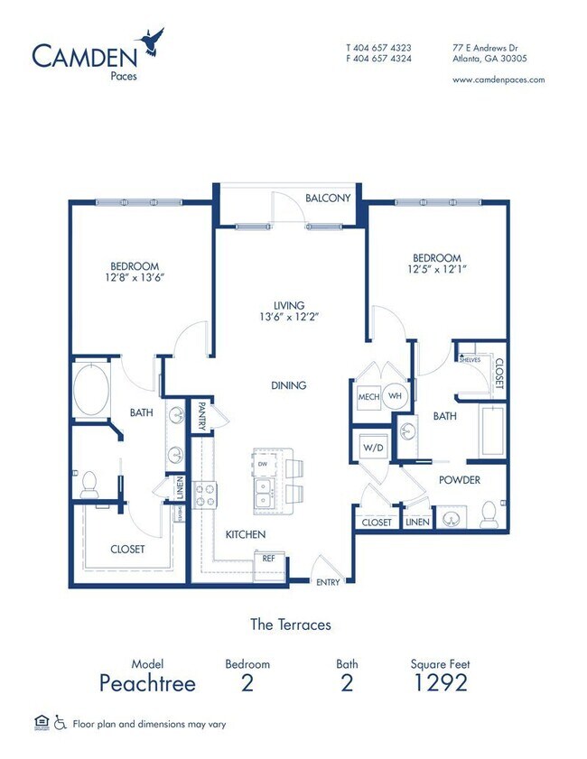Floorplan - Camden Paces