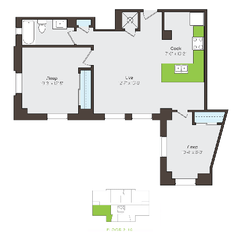 Floorplan - The Brownhardt