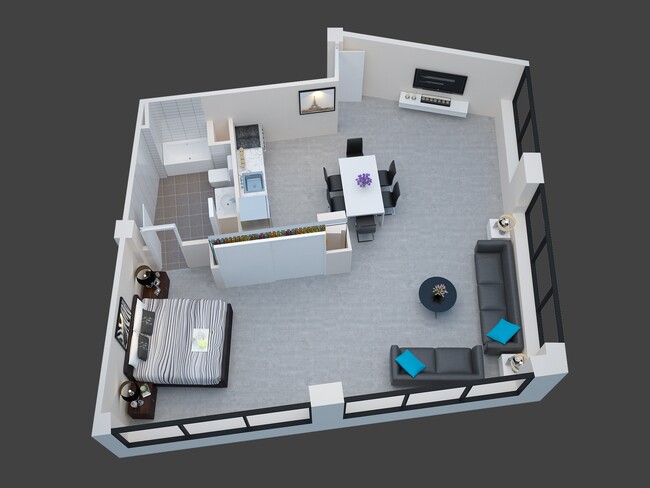 Floorplan - San Fernando Building Lofts