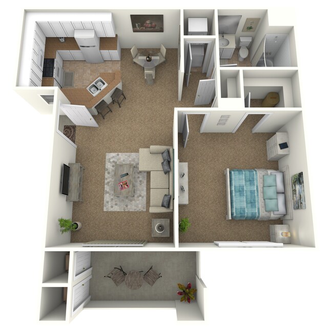 Floorplan - College Park Apartments