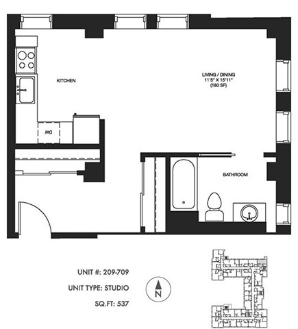 Floorplan - Somerset Place Apartments