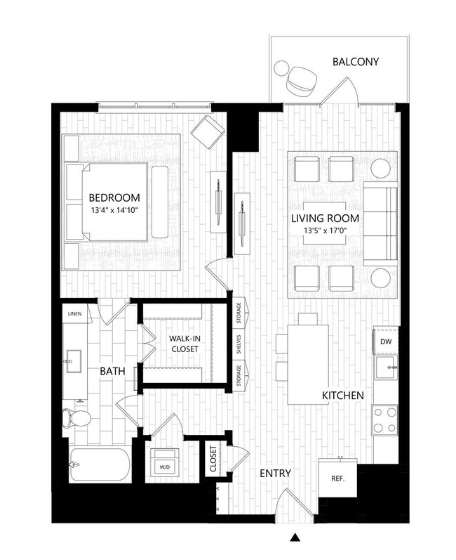 Floorplan - The Everett Nashville Yards