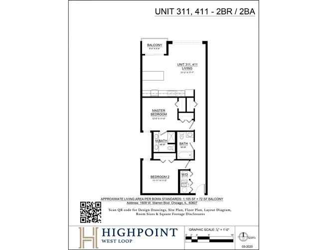 Floorplan - HIGHPOINT West Loop