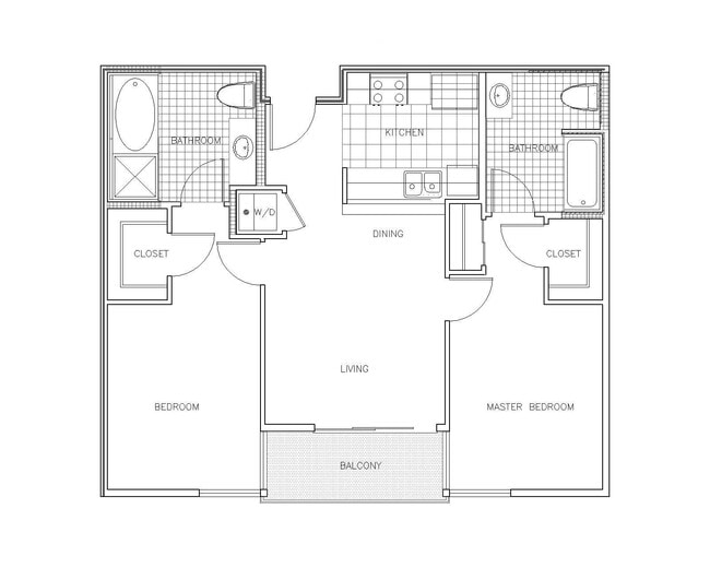 Sorrento 2x2 floor plan PR SM Sorrento LLC - PR SM Sorrento LLC