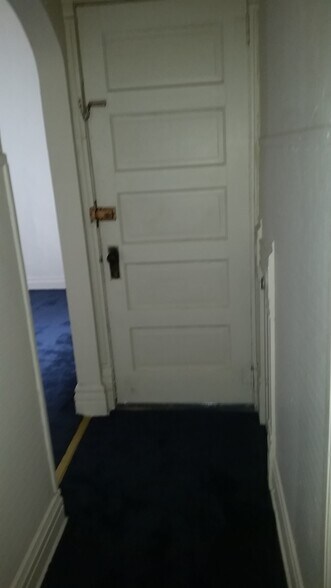 hall, back door - 102 S F St