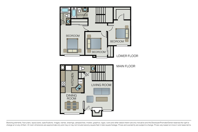 Plan 3A Townhome - Woodside Village