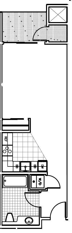 Biella Studio floor plan PR SM Biella LLC - PR SM Biella LLC