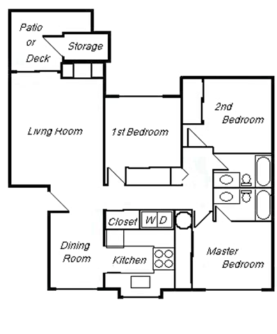 Floorplan - Crown Pointe