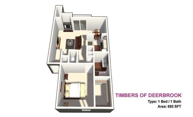 One Bed / One Bath - Timbers of Deerbrook
