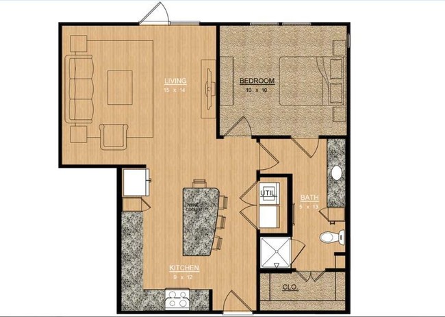 Floorplan - Magnolia at Bishop Arts