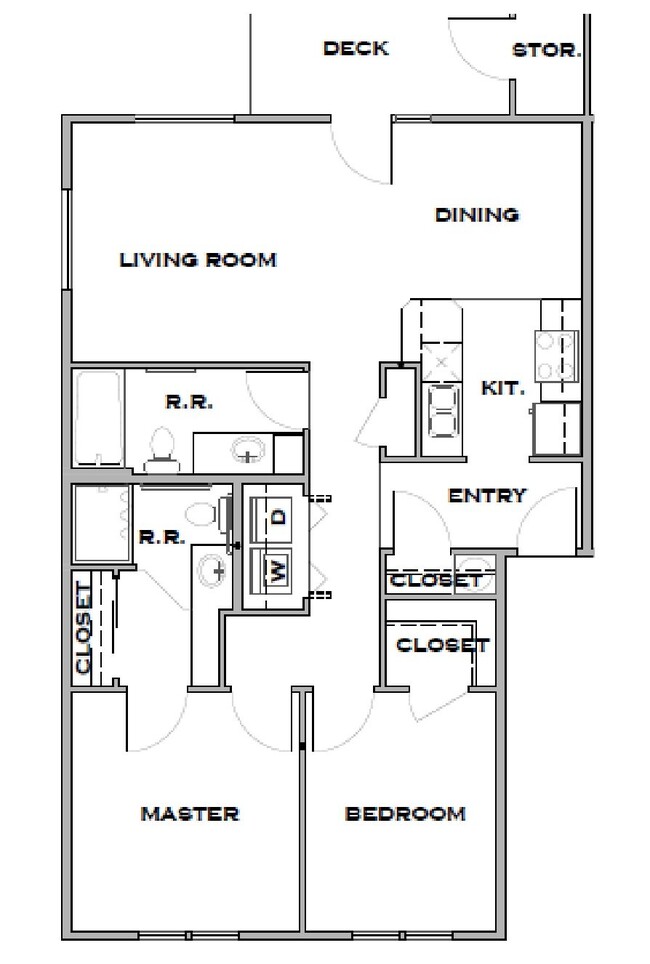 Floorplan - Leverich Apartments