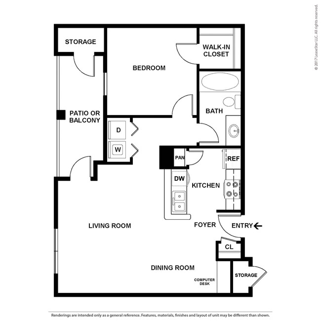 Floorplan - Cortland Fossil Creek