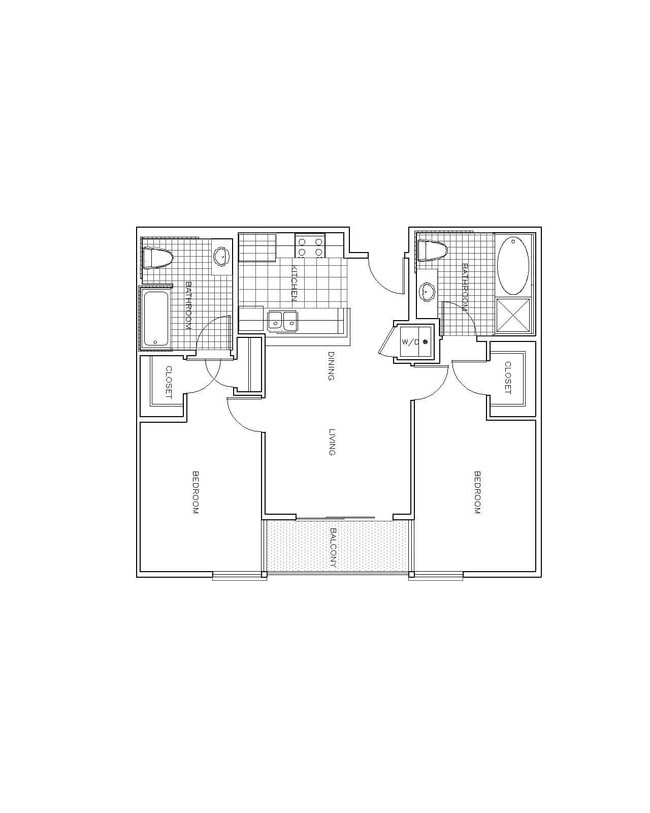 Sorrento 2x2 floor plan PR SM Sorrento LLC - PR SM Sorrento LLC