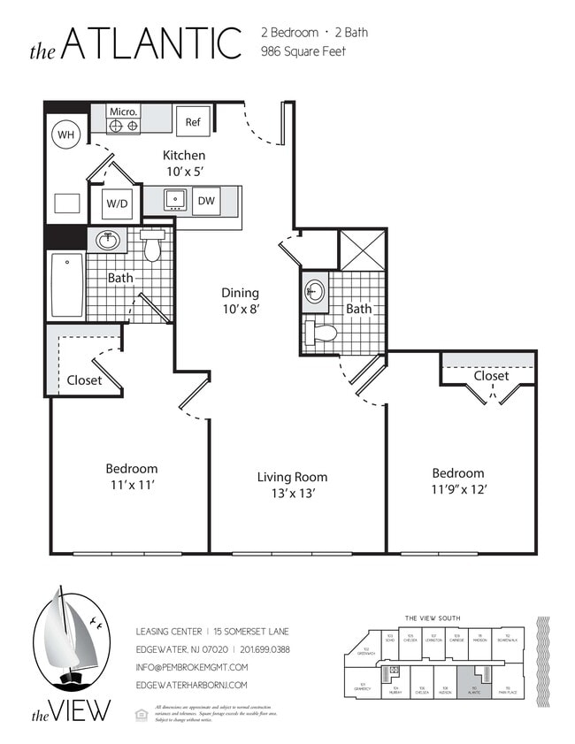 Floorplan - The View at Edgewater