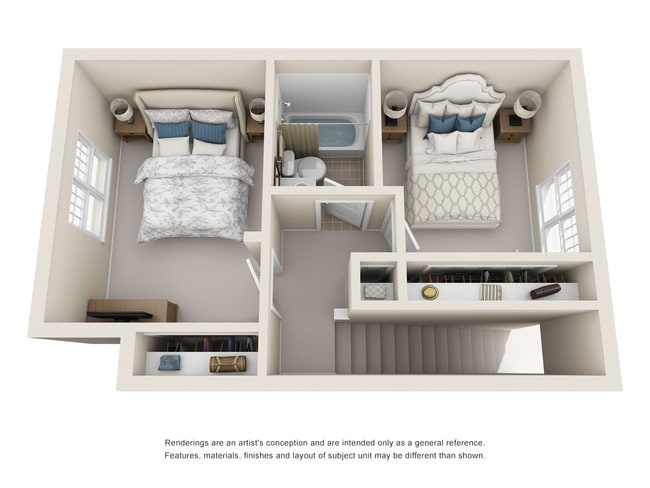 Floorplan - Palm Villa Townhome