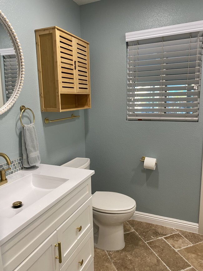 Bathroom with large vanity - 1305 E San Bernardino Ave