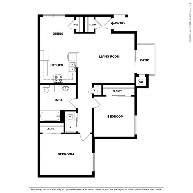 Floorplan - Carrington Pointe Apartments