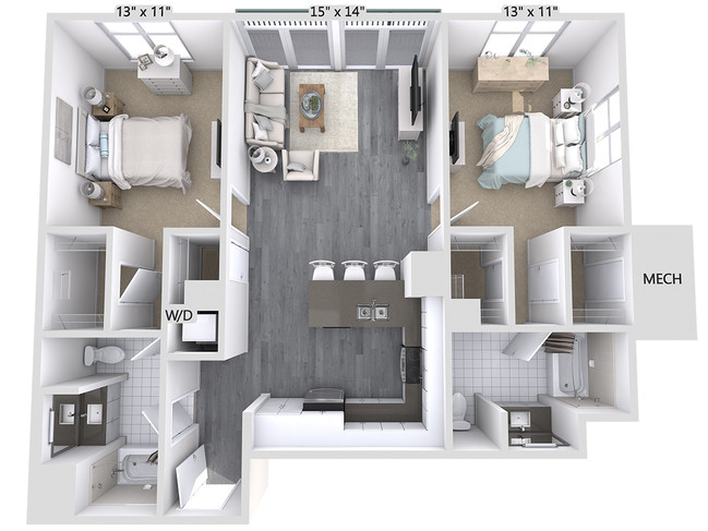 Floorplan - Avalon Towers on the Peninsula