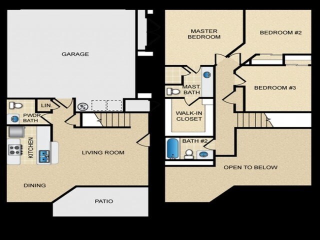 3 Bedrooms / 2.5 Bathrooms - Hidden Canyon Village