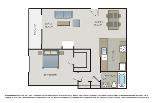 Floorplan - The Village at Toluca Lake