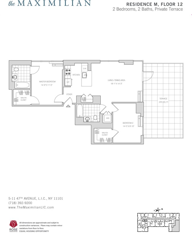 Floorplan - The Maximilian