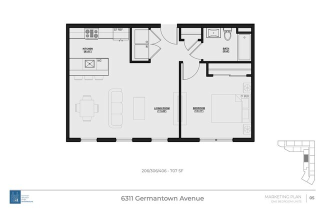 Floorplan - Bickams Lane Flats