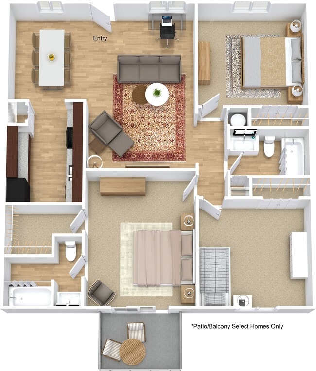 Floorplan - Promenade At Belleair Apartments