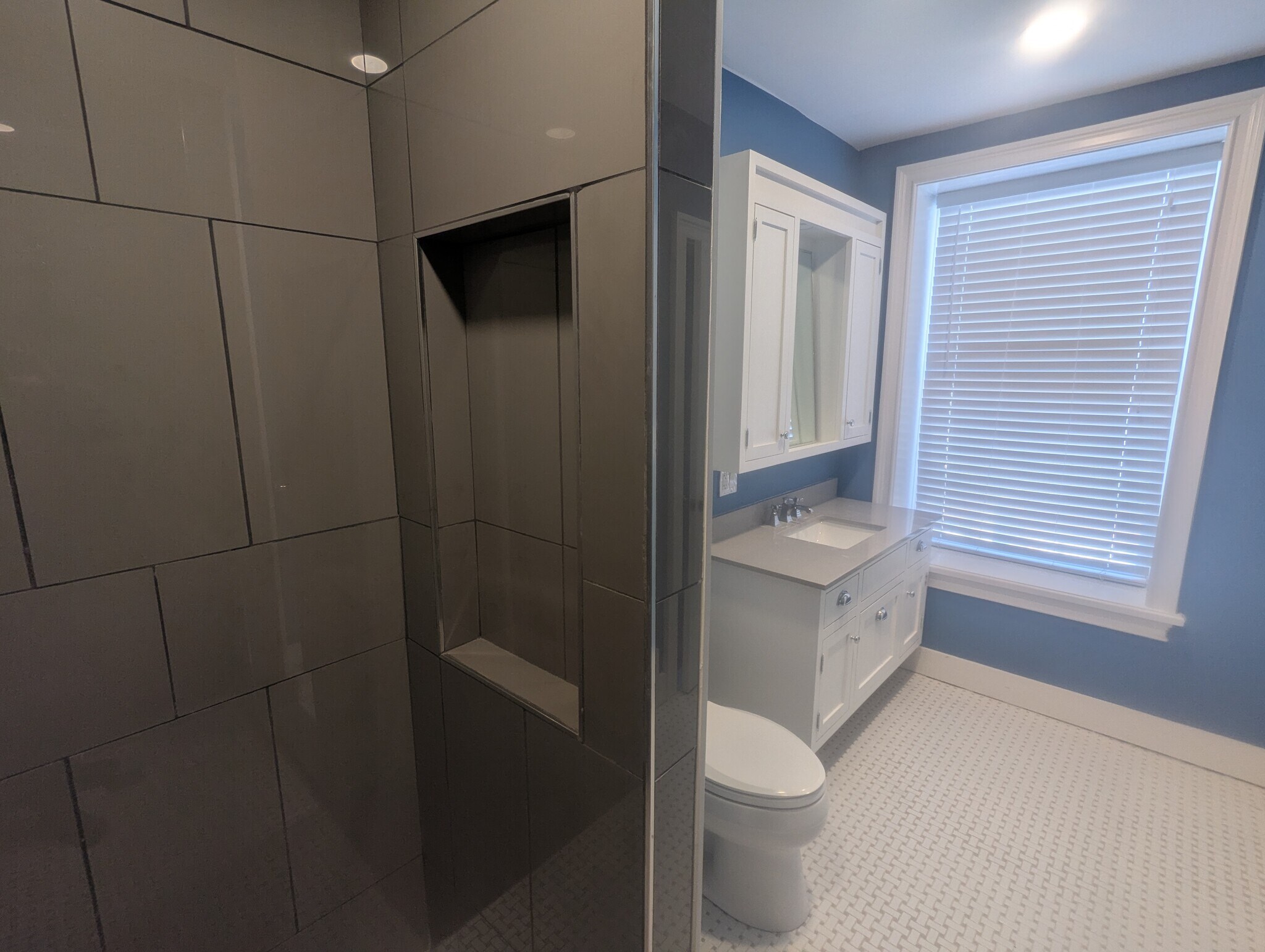 Master Bath (Walk-in shower) - 35 Clinton Ave
