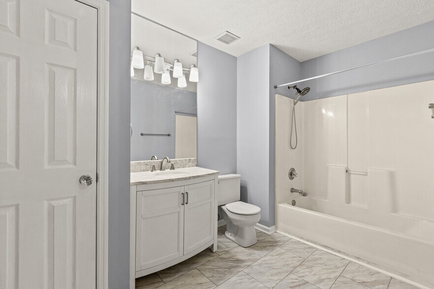 Bathroom 2 - Upstairs - 1105 Jonestown Ln